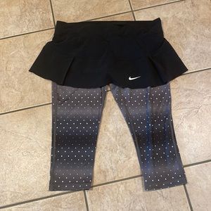Nike skort with leggings size L
